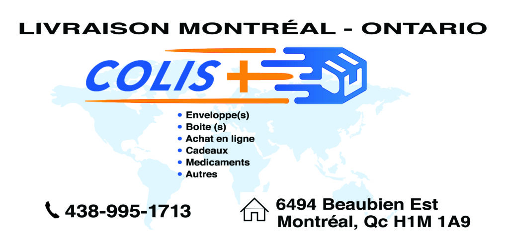 livraison montreal ontario Transport colis